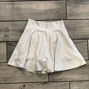Old Navy Light Beige Skater Skirt